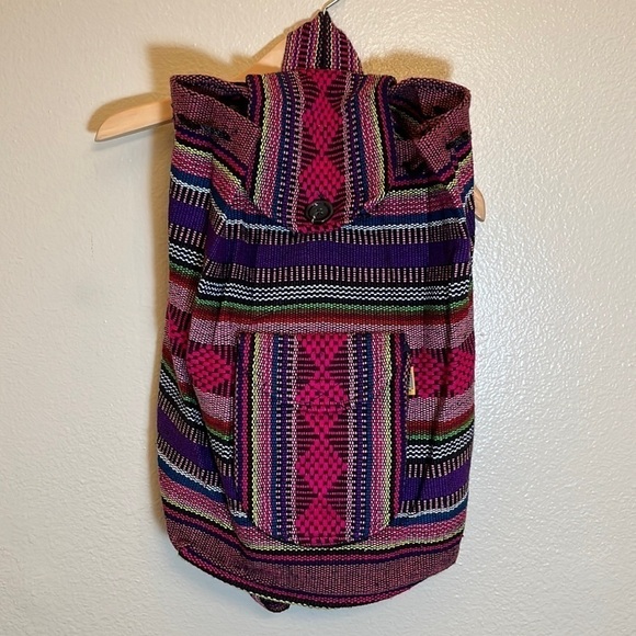 Artesanias Pinzon Colorful Backpack - Picture 1 of 11